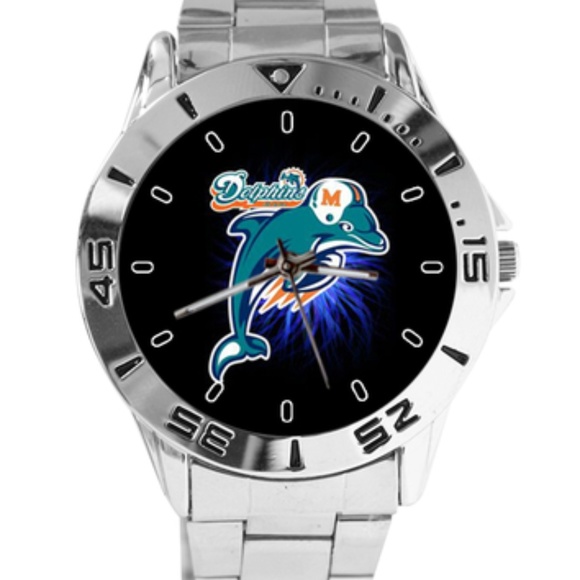miami dolphins men's watch